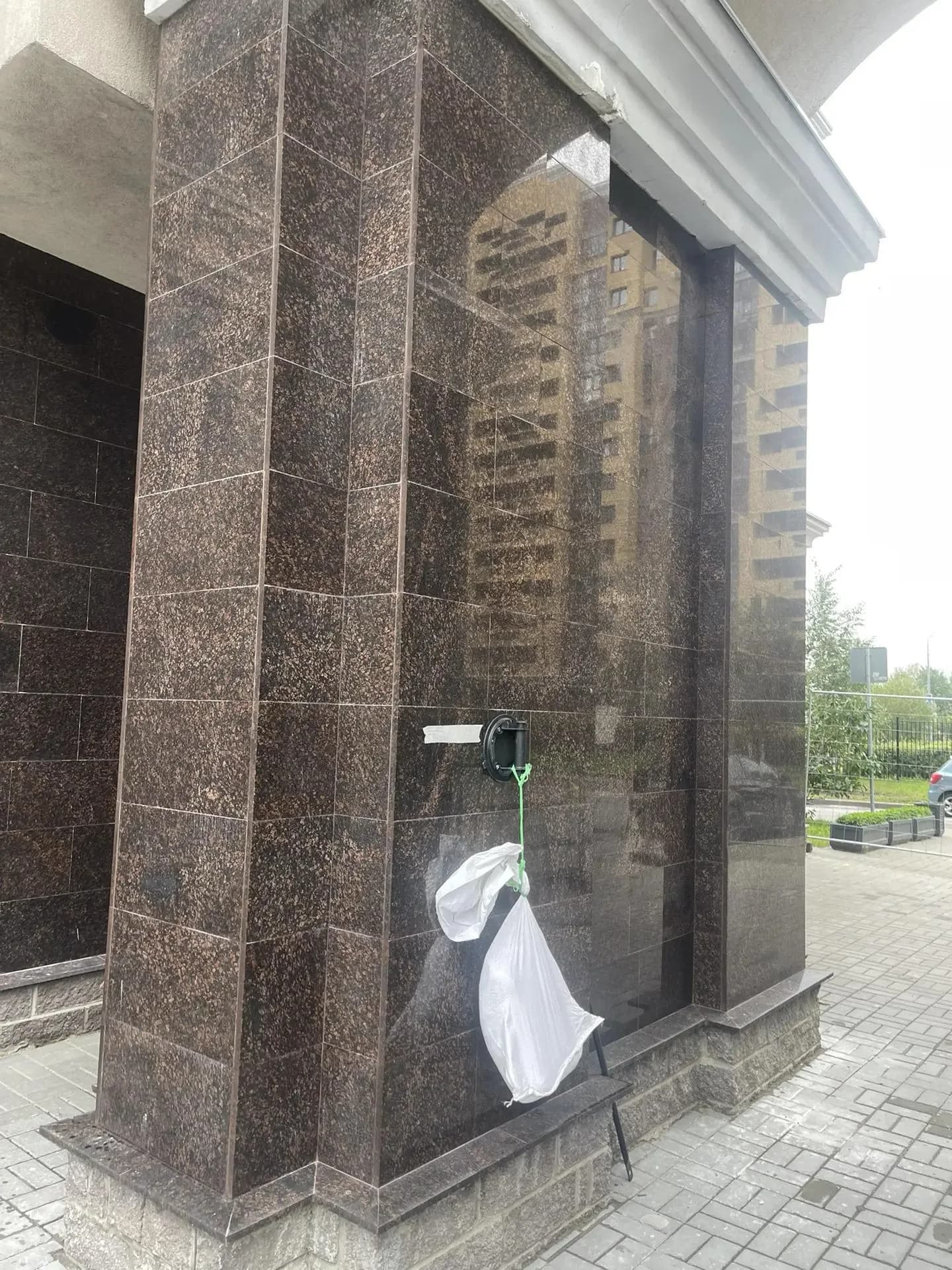 Жилой дом, ул. Варшавская, 6 — Устранение дефектов облицовки фасада